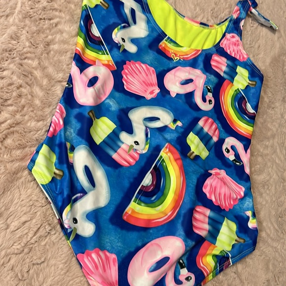 One-piece swimsuit in size 18 • Justice - Picture 7 of 8